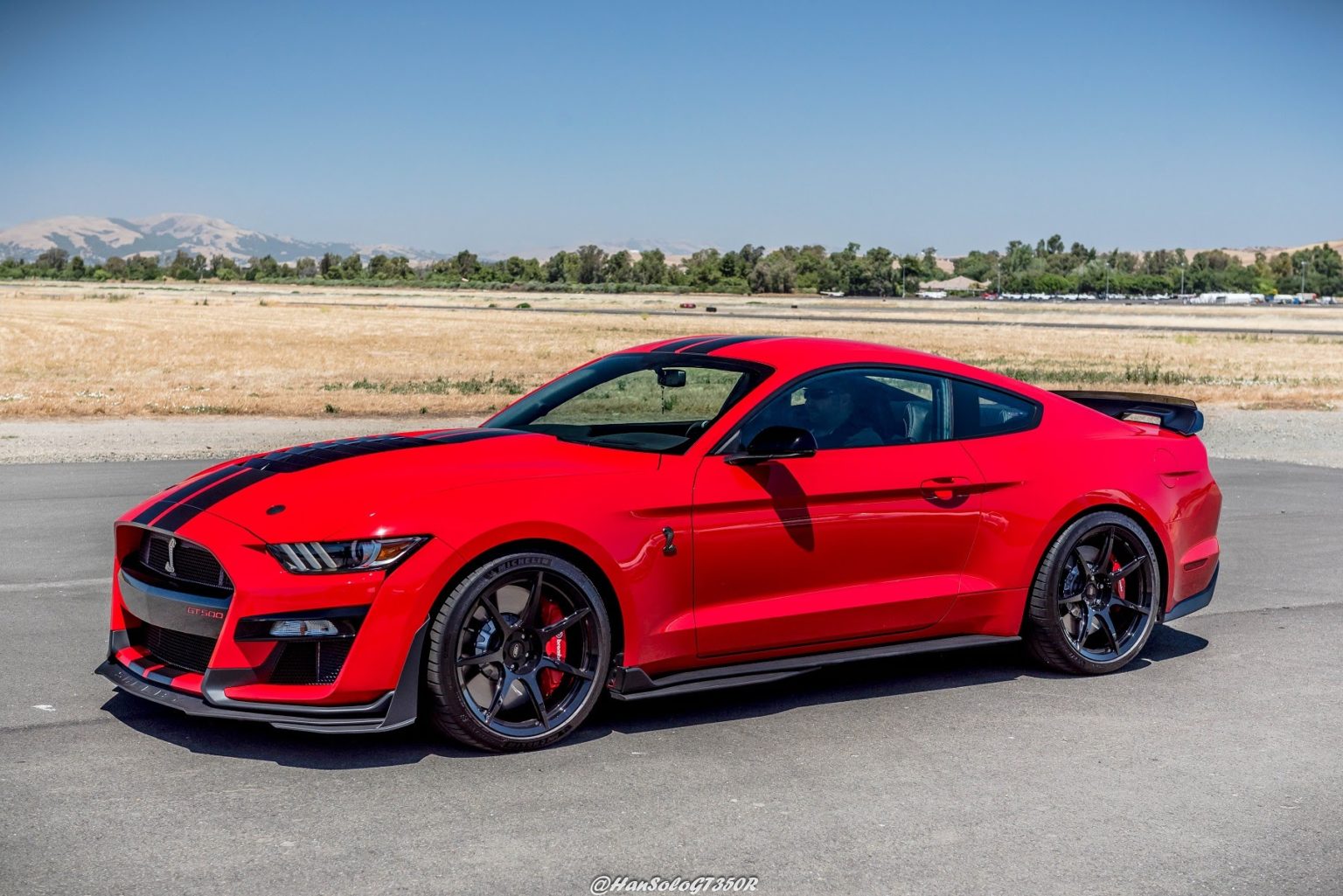 Ford Shelby Mustang Gt500 Red Signature Sv902 Wheel 