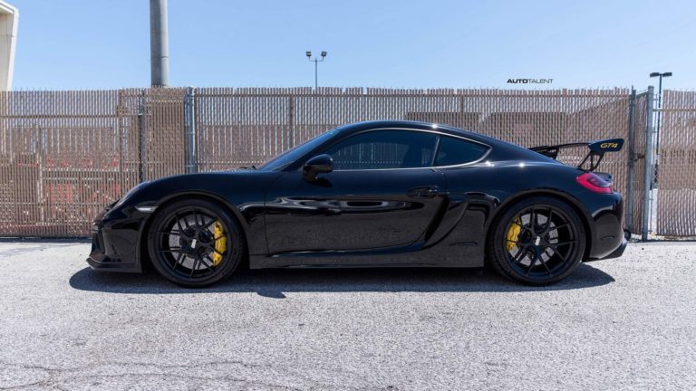 Porsche Cayman GT4 981 Black BBS FI-R Wheel | Wheel Front