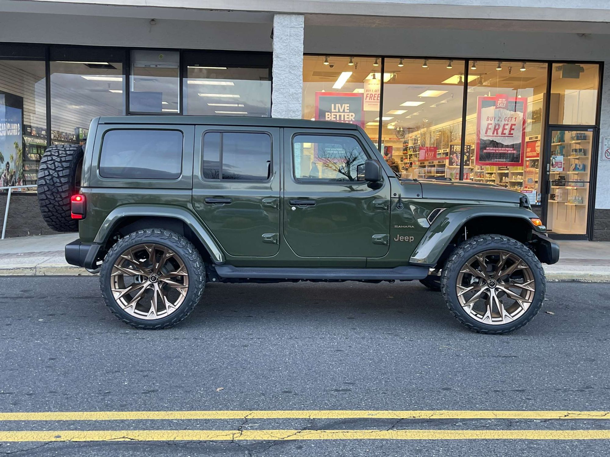 Jeep Wrangler JL Green Fuel Off-Road Flame 6 D805 | Wheel Front