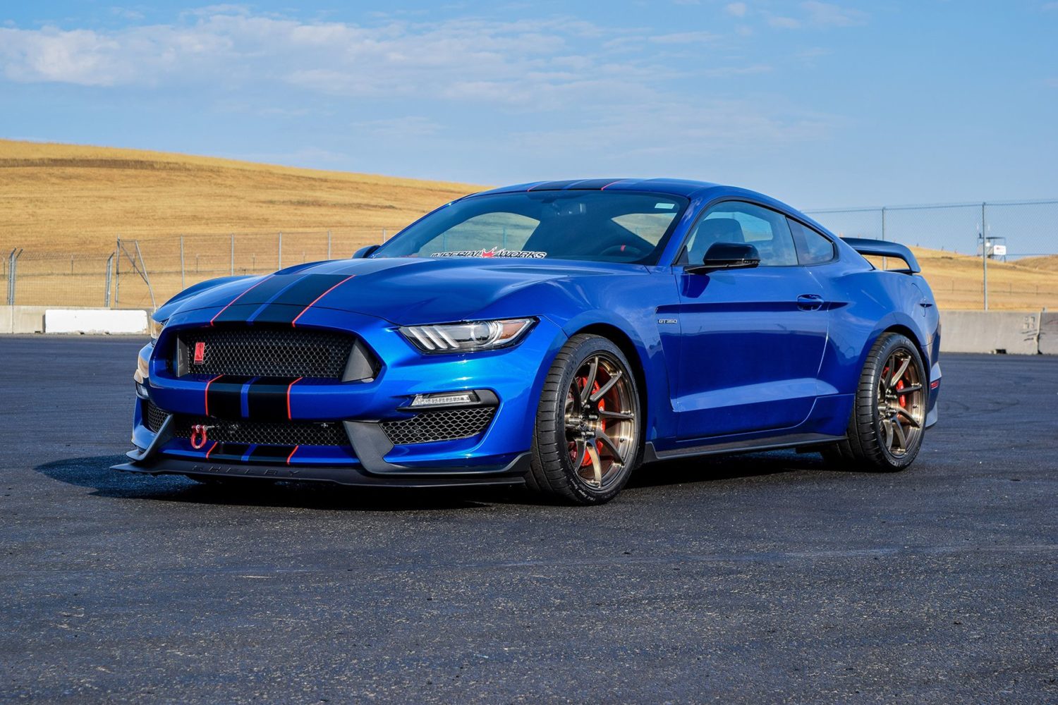 Ford Shelby Mustang GT350 Blue Signature SV108 Wheel | Wheel Front