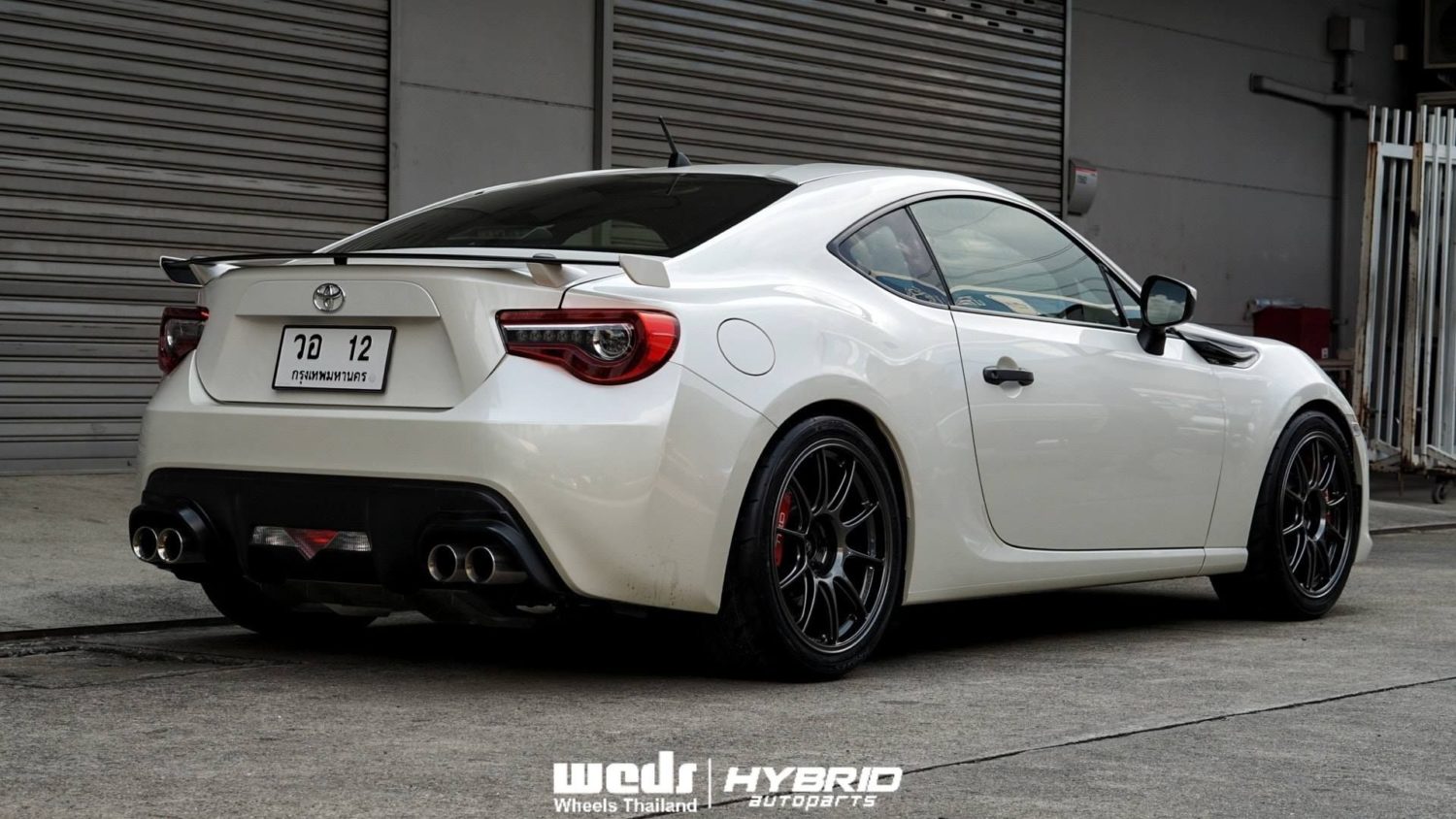 Toyota 86/Scion FR-S White WedsSport TC-105X Wheel | Wheel Front