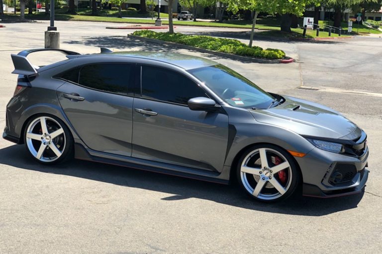 Honda Civic Type-R FK8 Grey TSW Rivage Wheel | Wheel Front