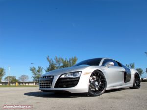 Audi R8 HRE P40 aftermarket custom wheels