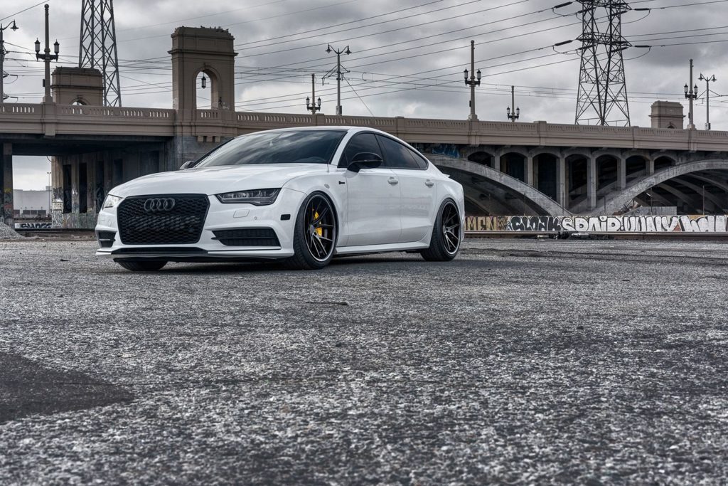 Audi S7 C7 White Ferrada FR2 | Wheel Front