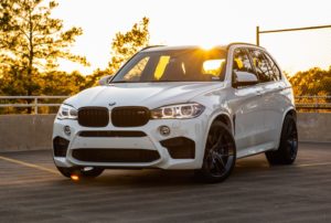 BMW X5M Forgeline aftermarket wheels