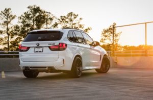 BMW X5M Forgeline aftermarket wheels