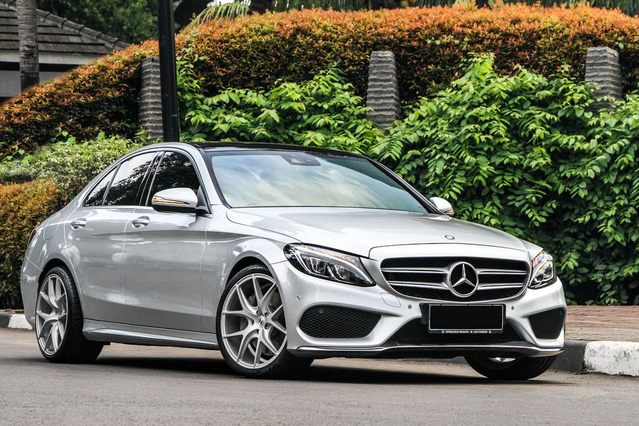 MercedesBenz CClass W205 Silver with Zito ZS05