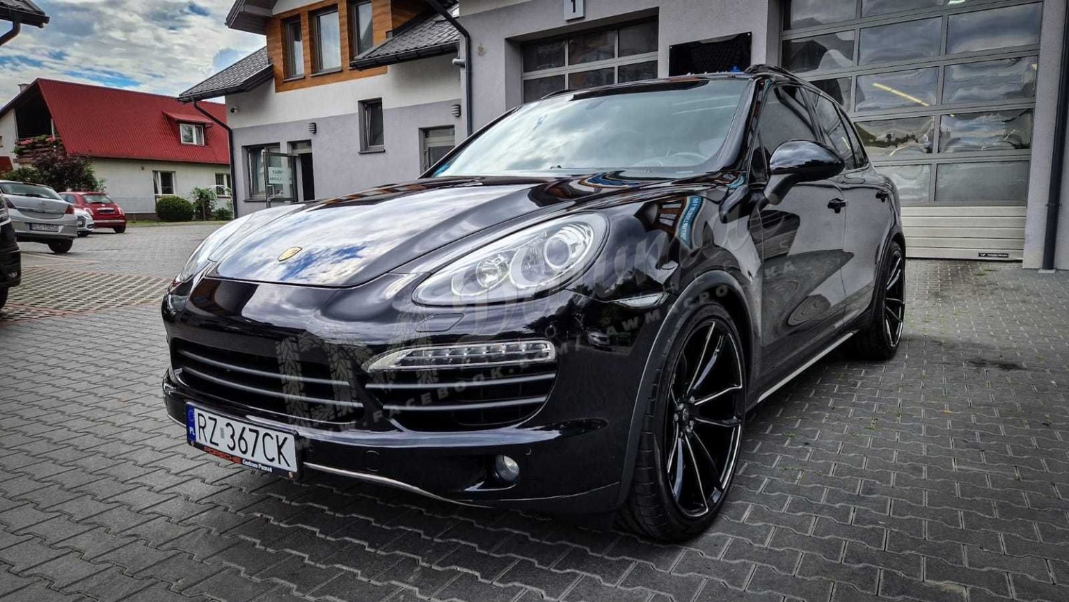 Porsche Cayenne Black Axe EX33 | Wheel Front