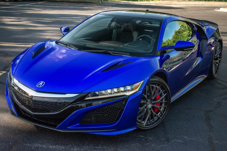 Honda NSX Blue Forgeline CF203 | Wheel Front