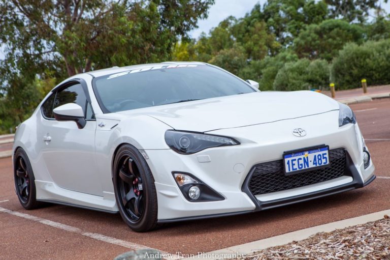 Toyota 86/Scion FR-S White Advan TC3 Wheel | Wheel Front