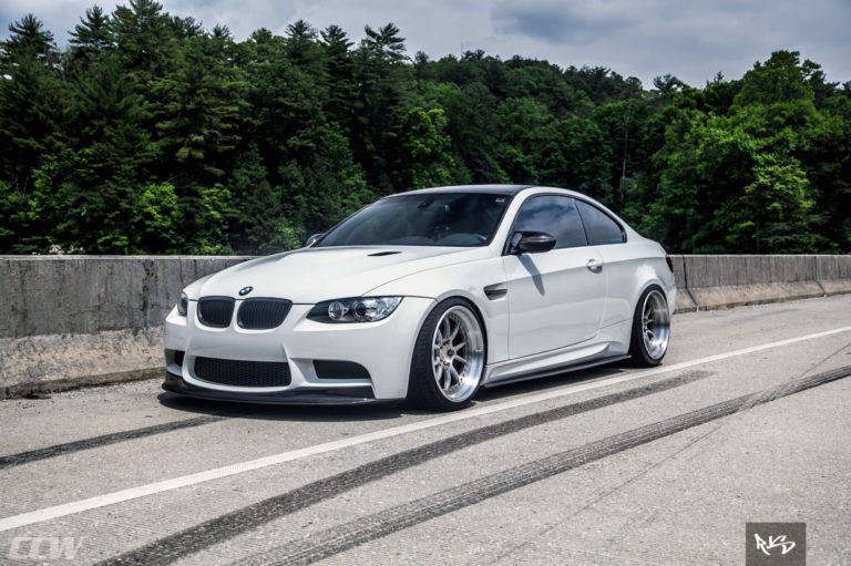 BMW M3 E9X White CCW HS540 Wheel | Wheel Front