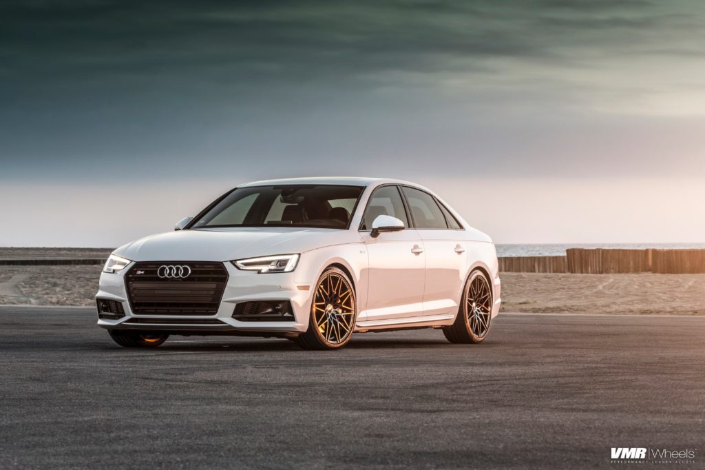 Audi S4 B9 White VMR V801 Wheel | Wheel Front