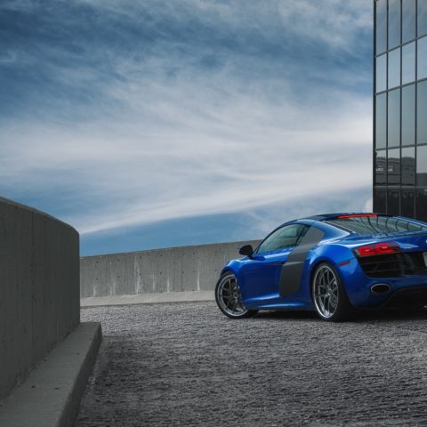 Audi R8 Blue Modulare M18 | Wheel Front