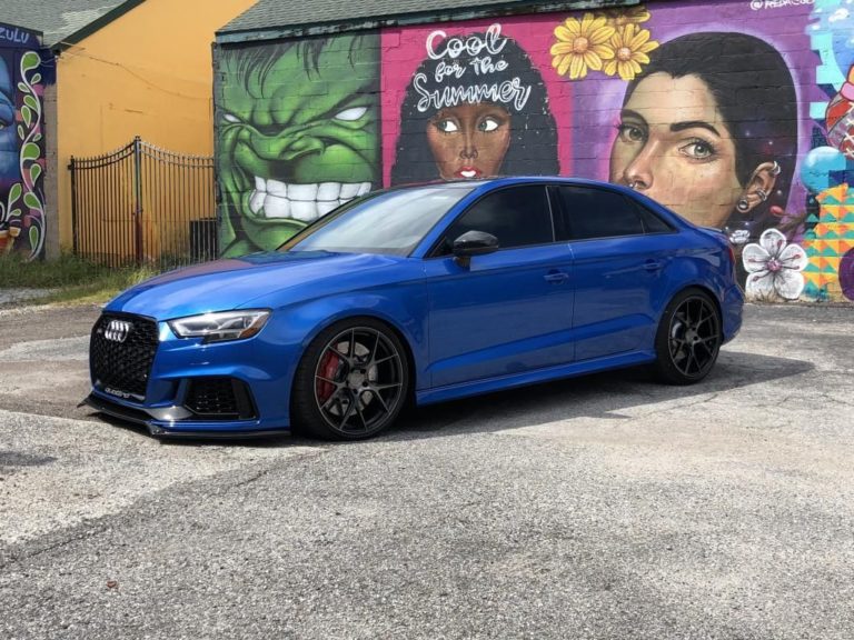 Vs02 Rims Audi RS3 8V Sedan Blue VS Forged VS02 | Wheel Front