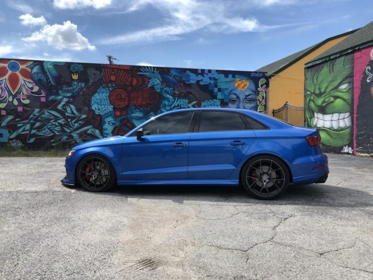 Vs02 Rims Audi RS3 8V Sedan Blue VS Forged VS02 | Wheel Front