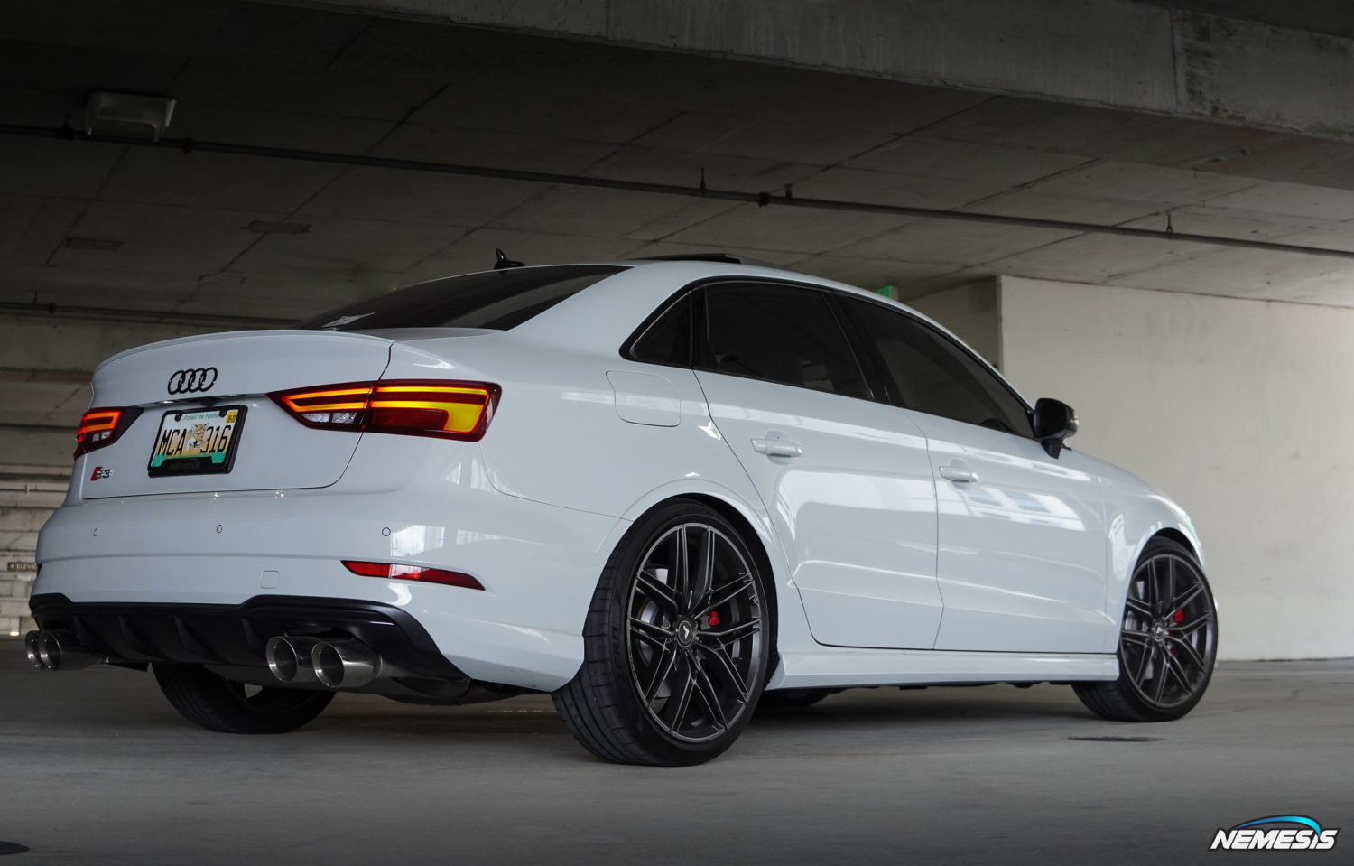 Audi S3 8V White Vorsteiner V-FF 112 Wheel | Wheel Front