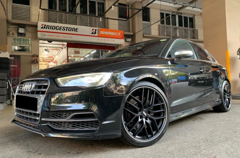 Audi S3 8V Black BBS CC-R Wheel | Wheel Front