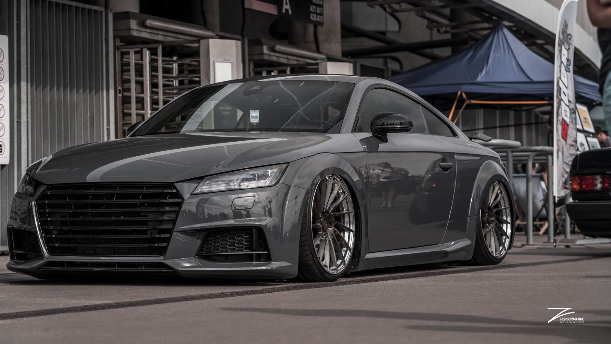 Audi TT 8S Grey with Z Performance 6 Aftermarket