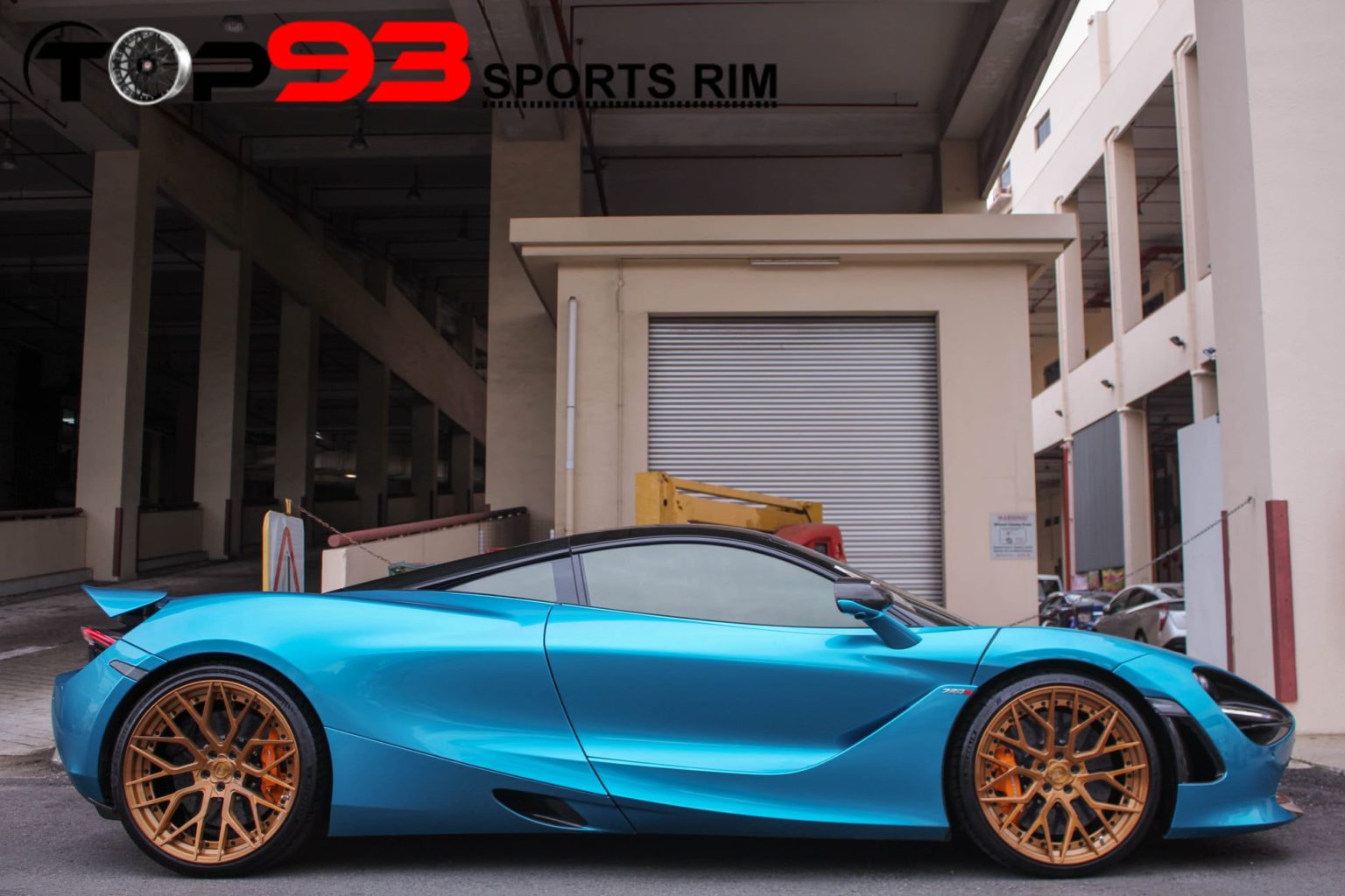 McLaren 720S Blue BC Forged HCA192S | Wheel Front