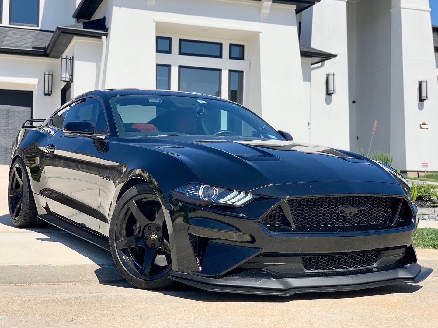 Ford Mustang S550 Black Project 6GR FIVE Wheel | Wheel Front