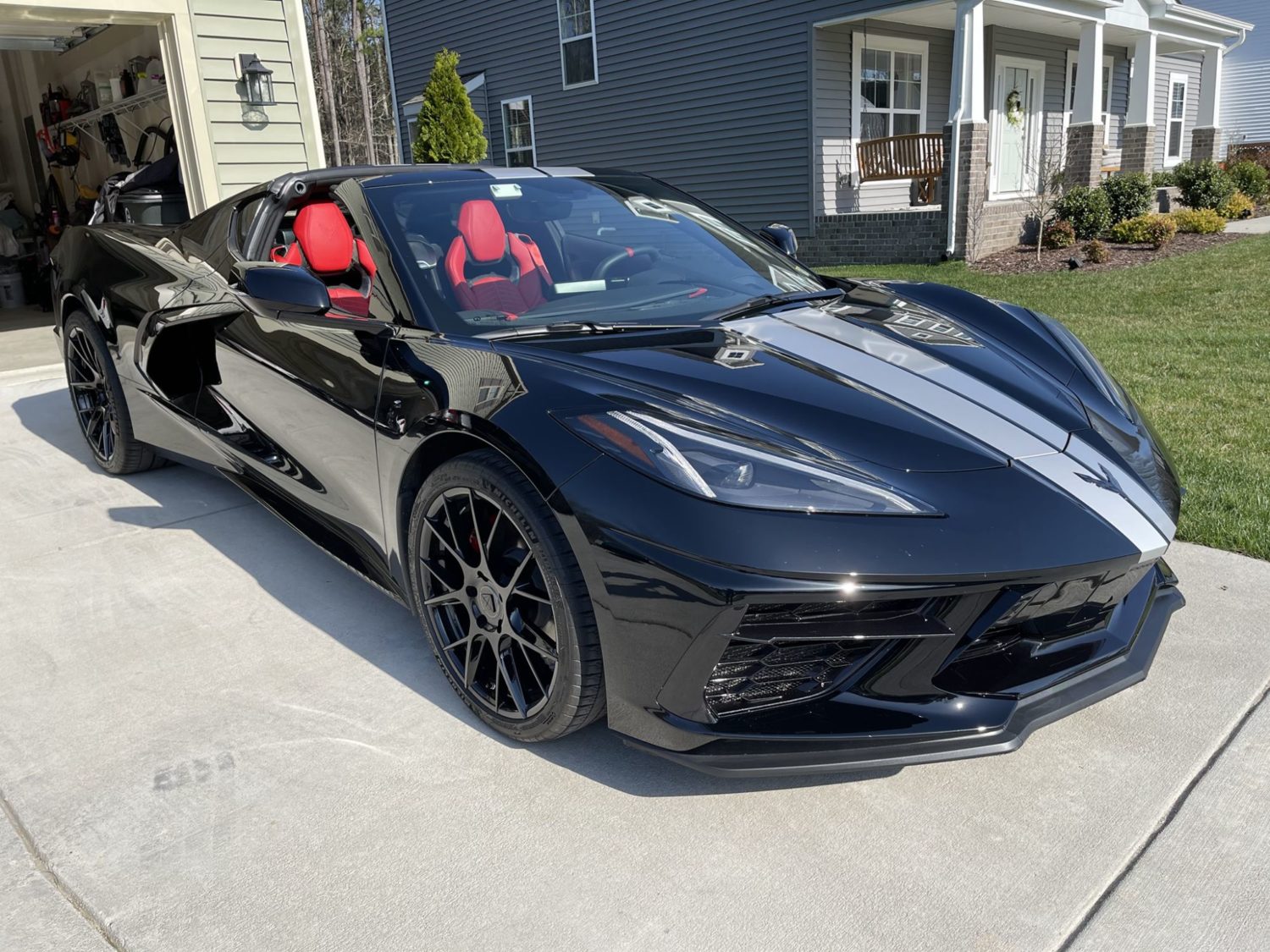 Chevrolet Corvette C8 Stingray Black Blaque Diamond BD-F18 Wheel ...