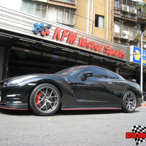 Brie R35 Nissan GT-R R35 Black BBS RI-D | Wheel Front