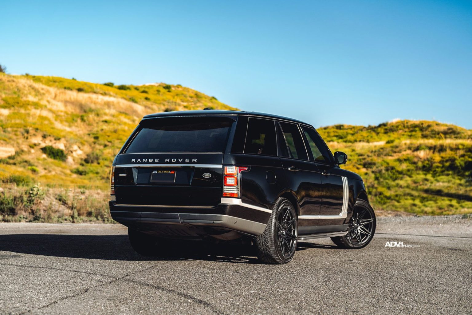 Land Rover Range Rover Sport Black ADV.1 ADV08 Flow Spec | Wheel Front