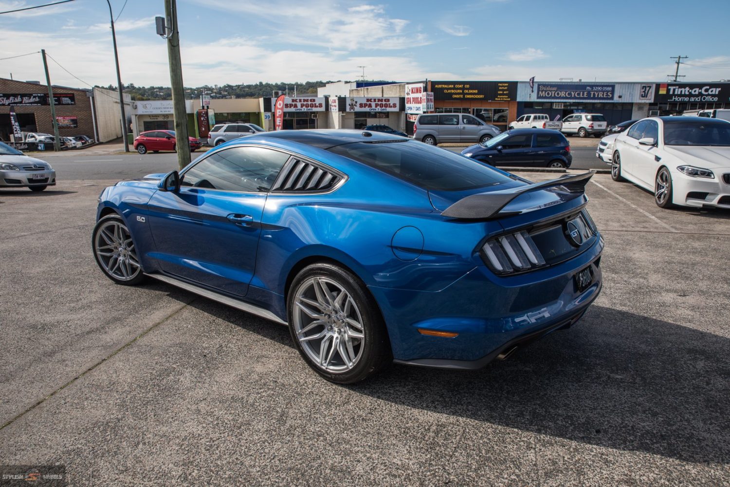 2017 Ford Mustang GT S550 Blue Asanti ABL-11 Wheel | Wheel Front