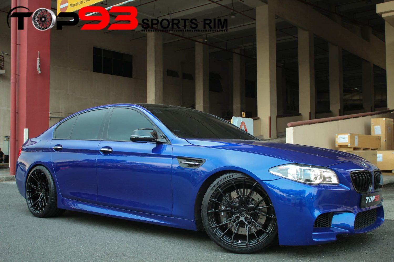 BMW M5 F10 Blue BC Forged EH184 Wheel | Wheel Front