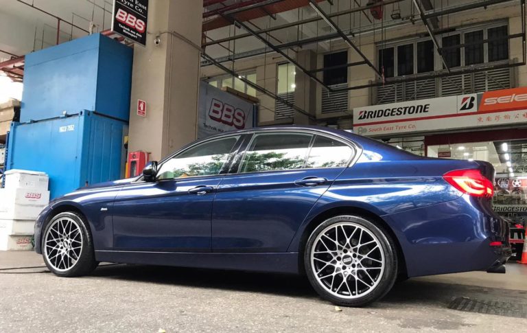 BMW 3 series F30 Blue BBS RXR | Wheel Front