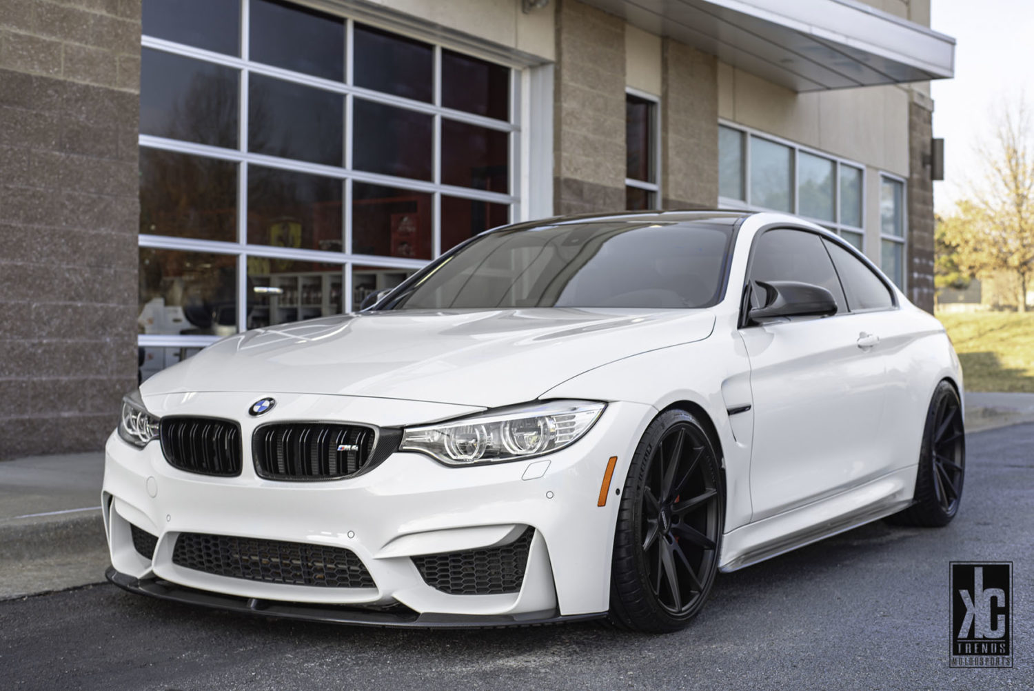 BMW M4 F82 White Vossen VFS-1 Wheel | Wheel Front