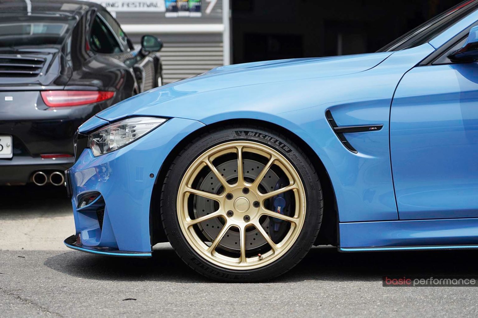 F83 Rims BMW M4 F83 Blue Rays Volk ZE40 | Wheel Front
