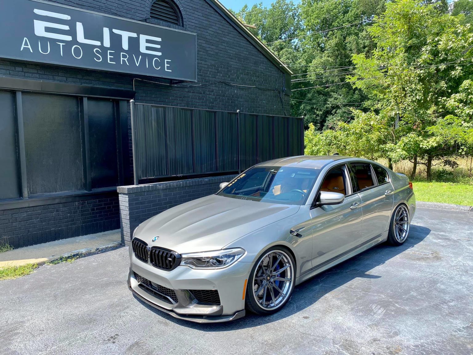 Bmw M5 F90 Grey Vossen Evo 2r Wheel Wheel Front