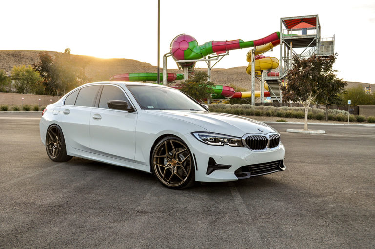 BMW 3 series G20 White with Bronze Rohana RFX11 Wheel | Wheel Front