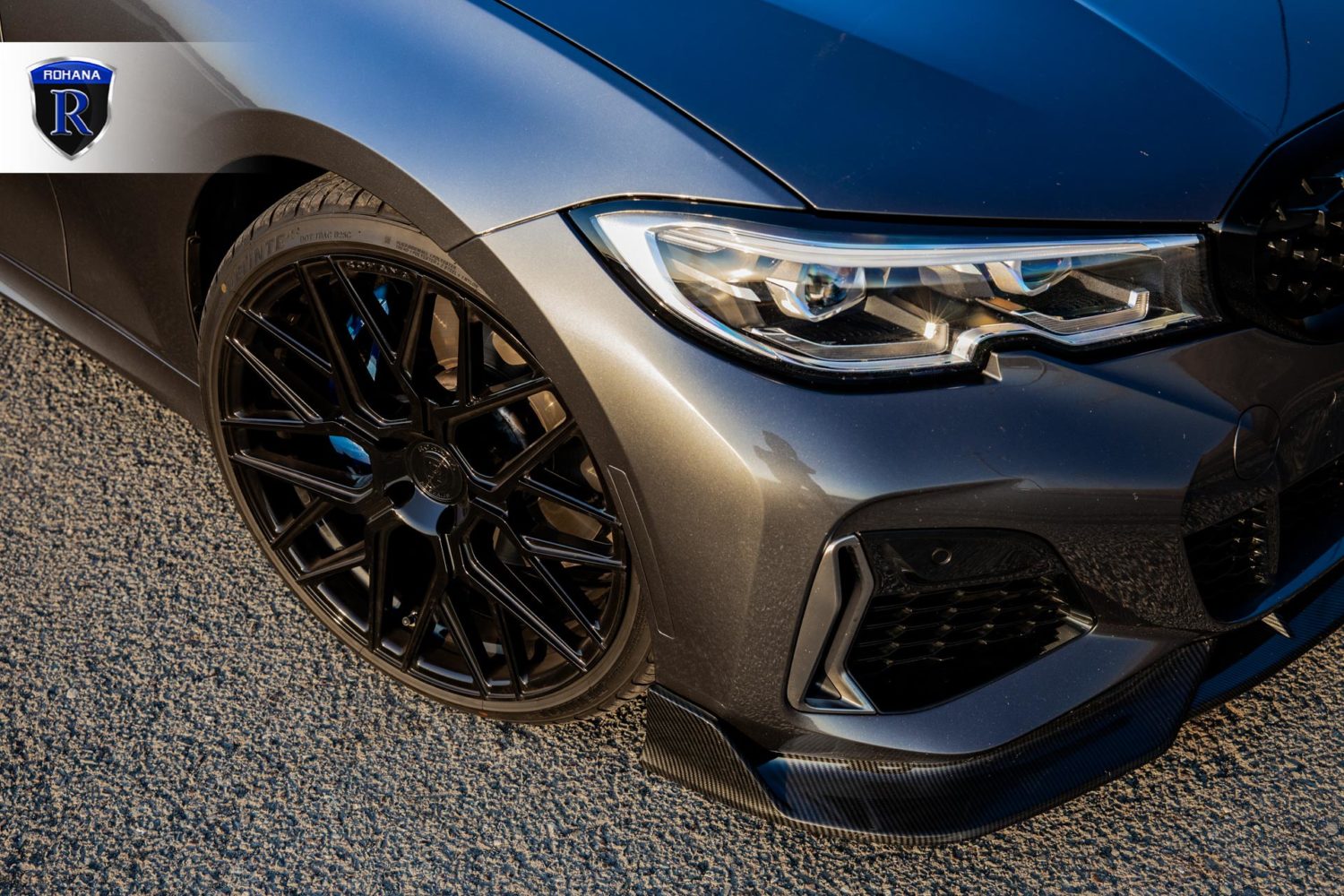 BMW M340i G20 Grey Rohana RFX10 | Wheel Front