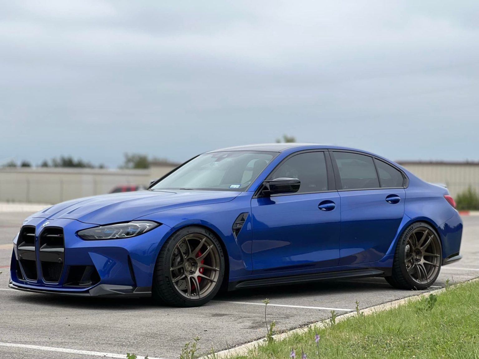 BMW M3 G80 Blue BC Forged KL14 | Wheel Front