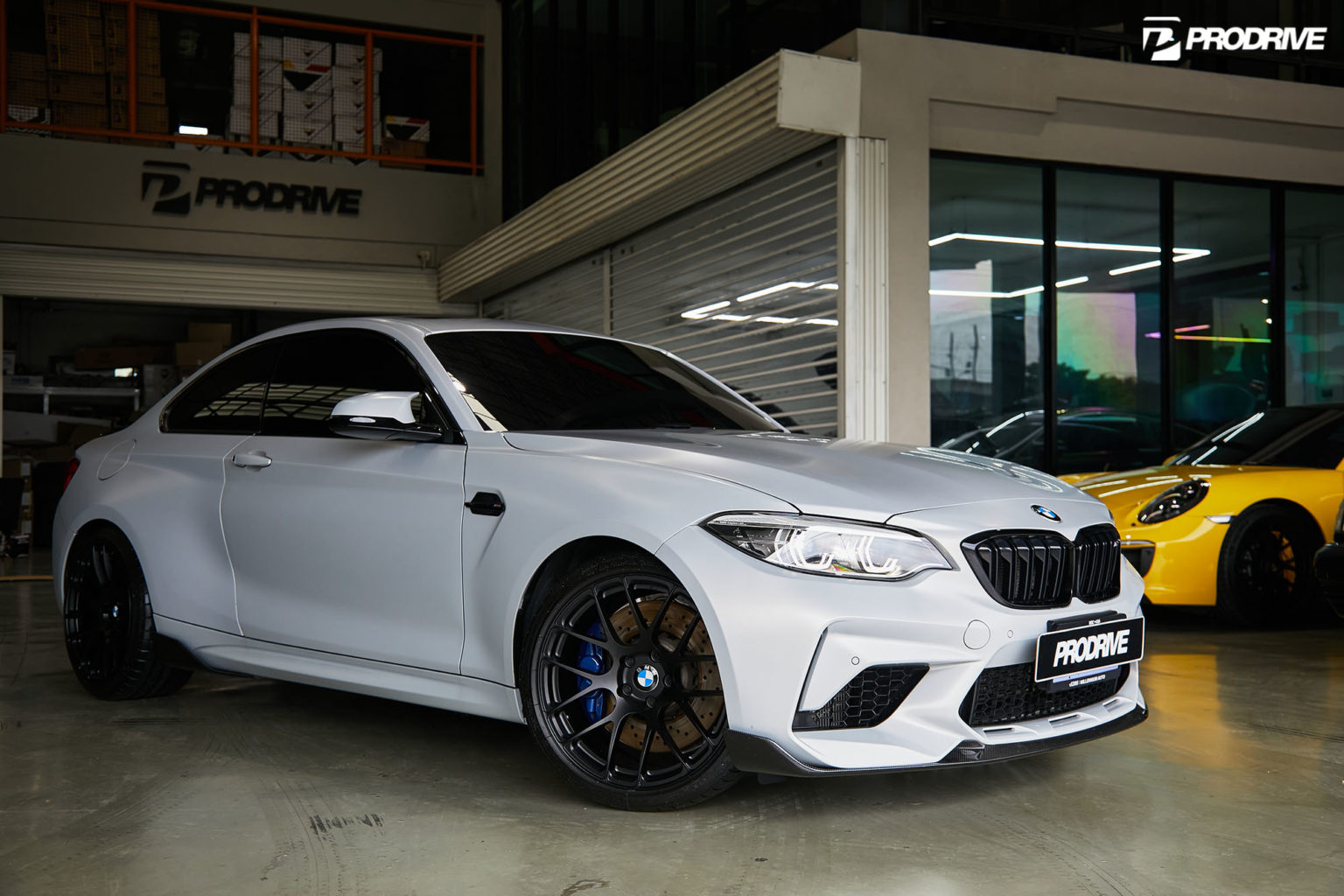 Bmw M Competition F White Bc Forged Rs Wheel Wheel Front