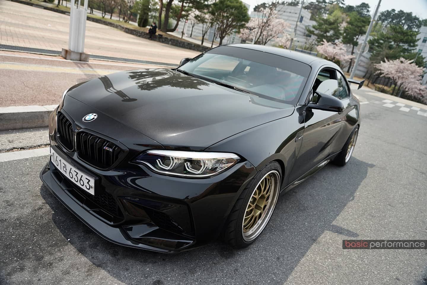 BMW M2 Competition F87 Black with Gold BBS E88