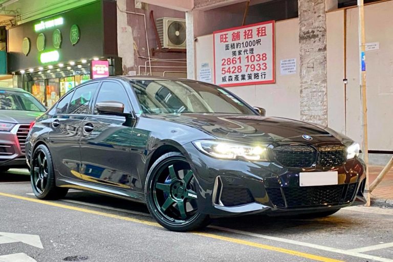 BMW M340i G20 Black Rays Volk TE37 Ultra M-Spec | Wheel Front
