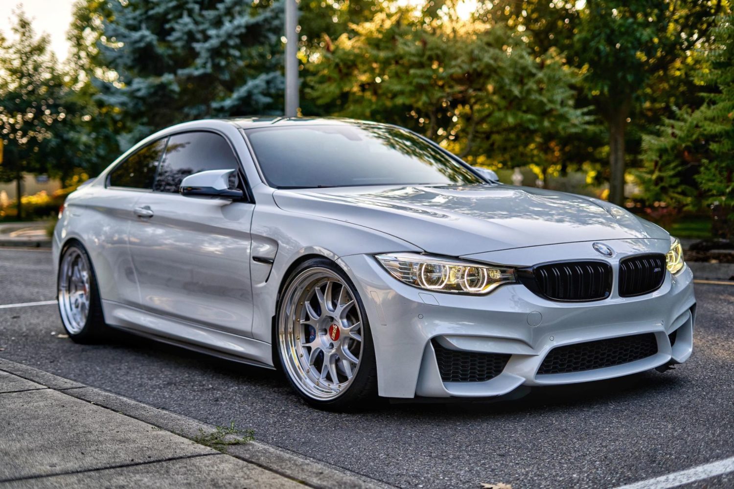 BMW M4 F82 White BBS LM-R Wheel | Wheel Front