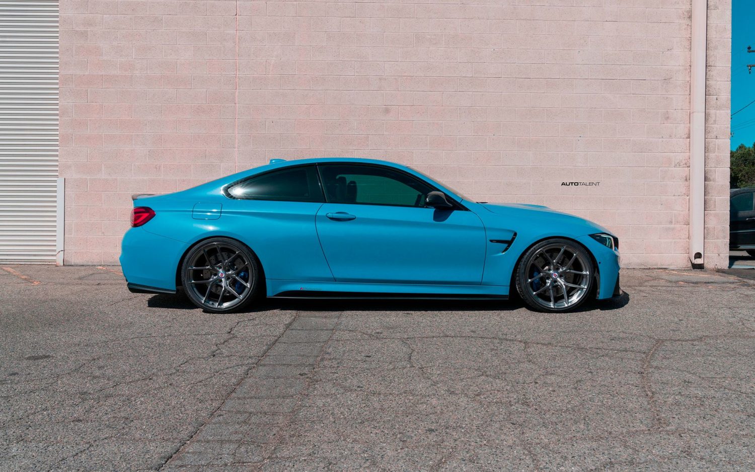 Bmw M4 F82 Blue Hre P101sc Wheel Wheel Front 1686