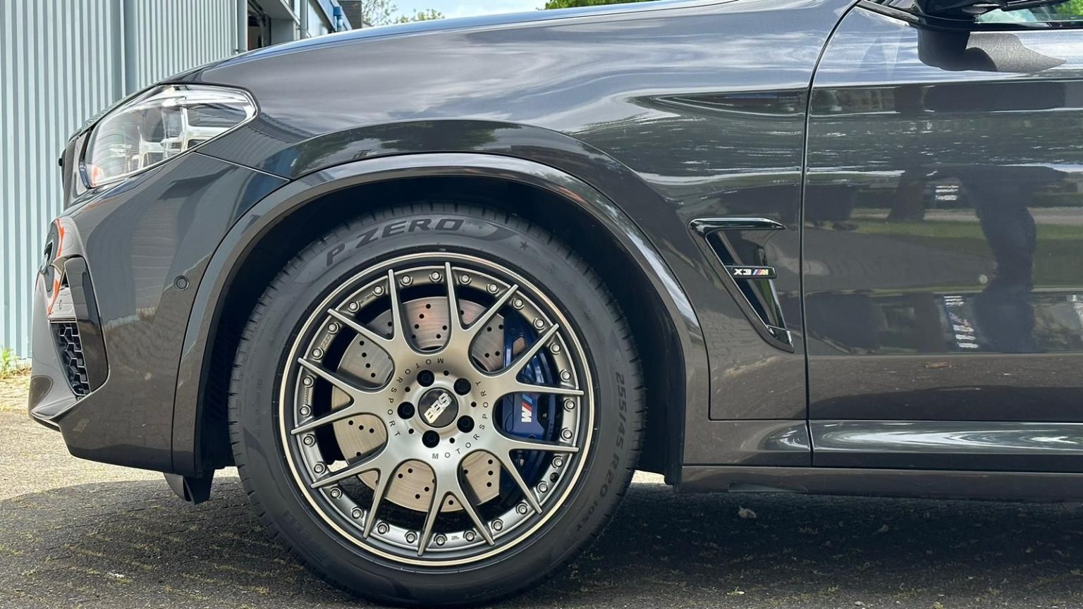 BMW X3M G01 Black BBS CH-R II | Wheel Front