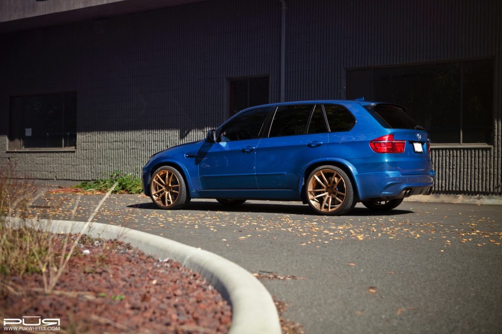 Bmw X5 E70 Blue Pur Rs01 Wheel Wheel Front