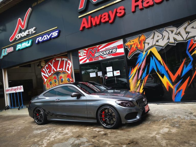 Mercedes-Benz C43 AMG W205 Grey Rays Volk G025 | Wheel Front