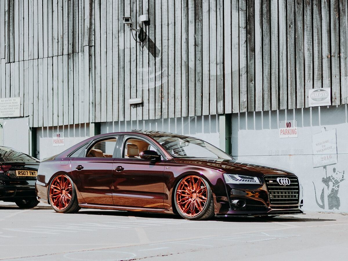Audi A8 Burgundy Premier Edition CS10-F | Wheel Front