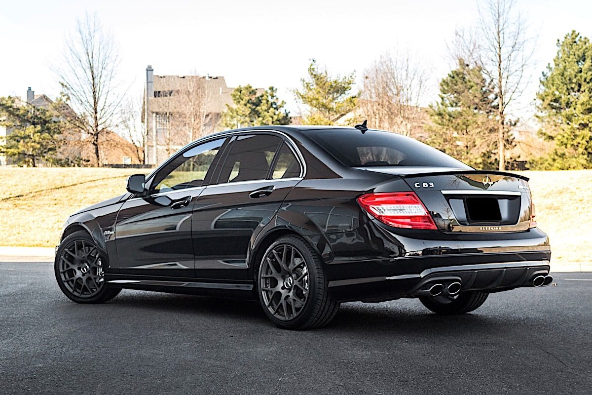 Mercedes Benz C63 AMG W204 Black TSW Nurburgring Wheel Front Mercedes Benz C63 AMG W204 Black TSW Nurburgring Wheel Front