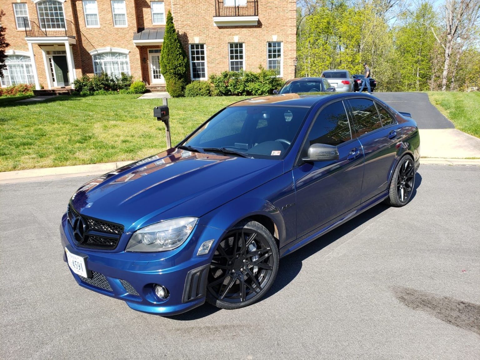 Mercedes-Benz C63 AMG W204 Blue Zito ZFX | Wheel Front