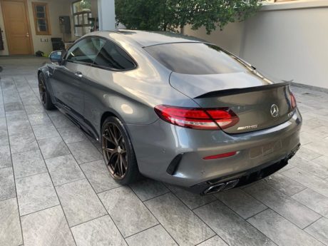 Mercedes-Benz C63 AMG W205 Grey with Bronze HRE P101 Wheel | Wheel Front