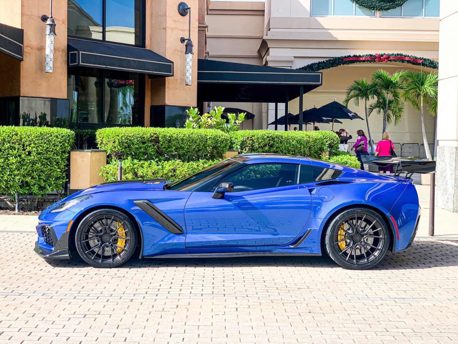 Chevrolet Corvette C7 ZR1 Blue BC Forged EH184 | Wheel Front