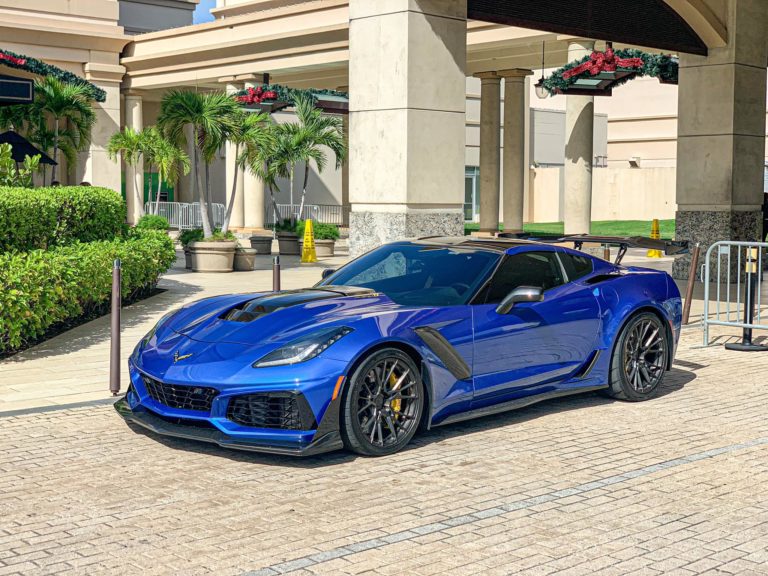 Chevrolet Corvette C7 ZR1 Blue BC EH184 Wheel Wheel Front